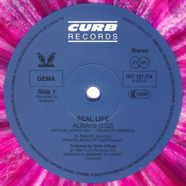 Real Life - Always (Special Dance Mix - Raunchy Version) - 1984