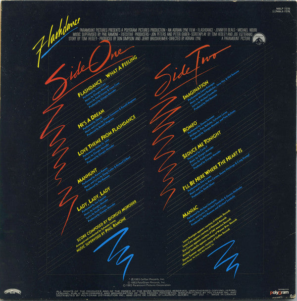 Various - Flashdance (Original Soundtrack From The Motion Picture)