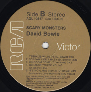 David Bowie - Scary Monsters - 1980