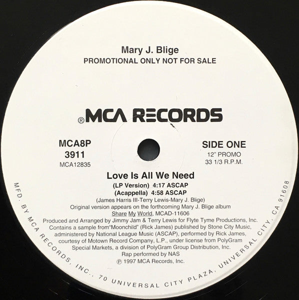 Mary J. Blige - Love Is All We Need