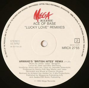 Ace Of Base - Lucky Love Remixes - 1995