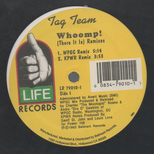 Tag Team - Whoomp! (There It Is) Remixes