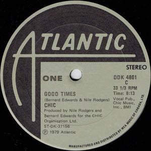 Chic - Good Times - 1979