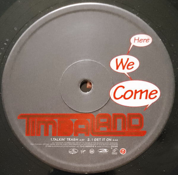 Timbaland - Here We Come Vinyl Record