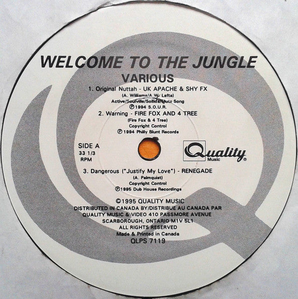 Various - Welcome To The Jungle
