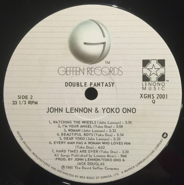 John Lennon & Yoko Ono - Double Fantasy