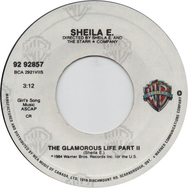 Sheila E. - The Glamorous Life - 1984