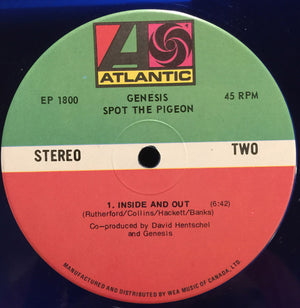 Genesis - Spot The Pigeon - 1977