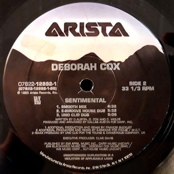 Deborah Cox - Sentimental - 1995