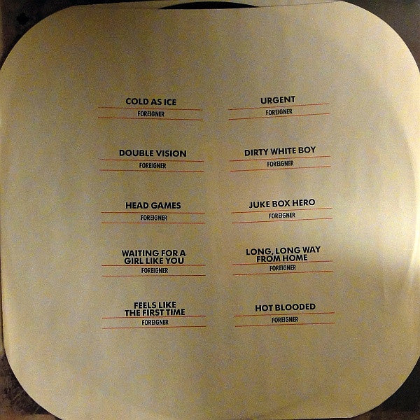 Foreigner - Records - 1982