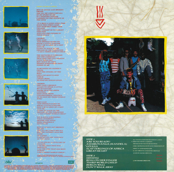 Johnny Clegg & Savuka - Third World Child - 1987