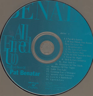 Pat Benatar - All Fired Up - The Very Best Of Pat Benatar (CD) - 1994