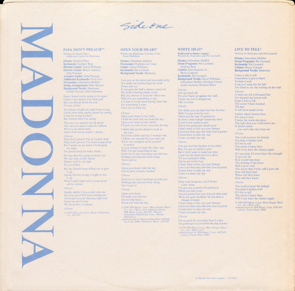 Madonna - True Blue