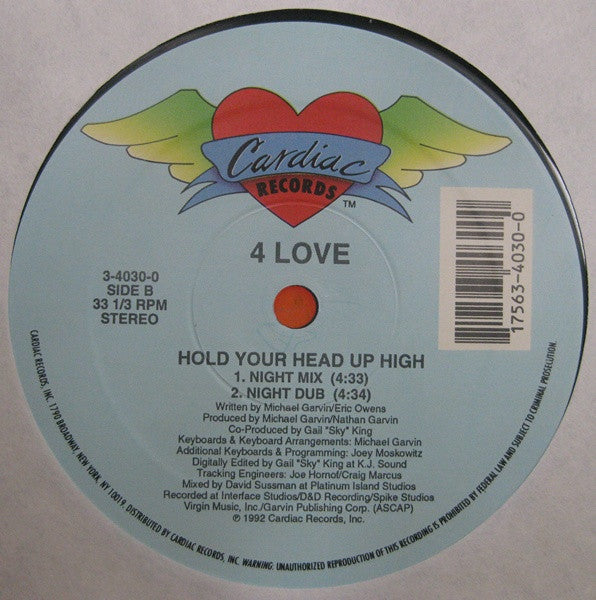 4 Love - Hold Your Head Up High