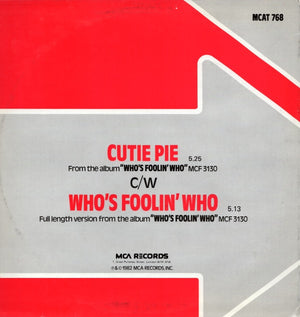 One Way - Cutie Pie / Who's Foolin' Who