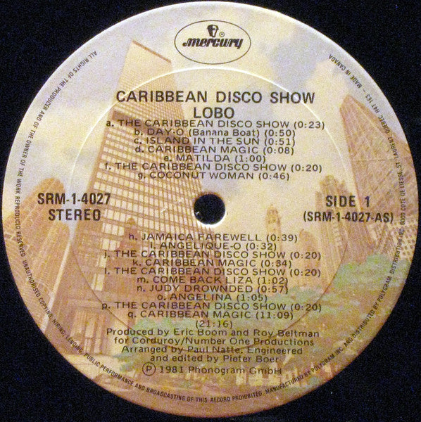 Lobo - The Caribbean Disco Show - 1981