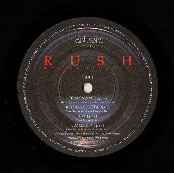 Rush - Moving Pictures - 1981