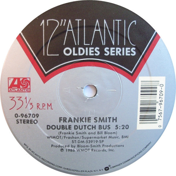 Frankie Smith / Donna Allen - Double Dutch Bus / Serious - 1986