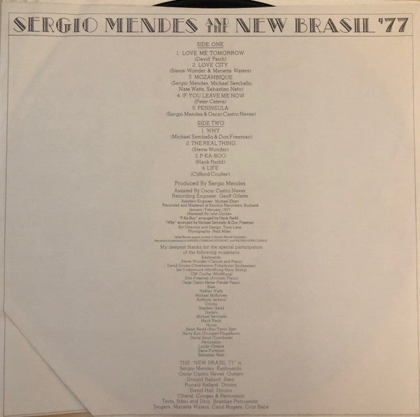 Sérgio Mendes & The New Brasil '77 - Sergio Mendes And The New Brasil '77 - 1977