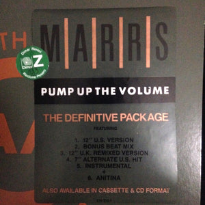 M|A|R|R|S - Pump Up The Volume - 1988