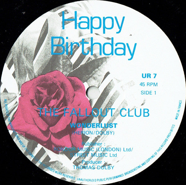Fallout Club, The - Wonderlust - 1981