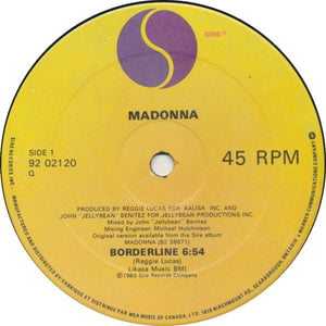 Madonna - Borderline Vinyl Record