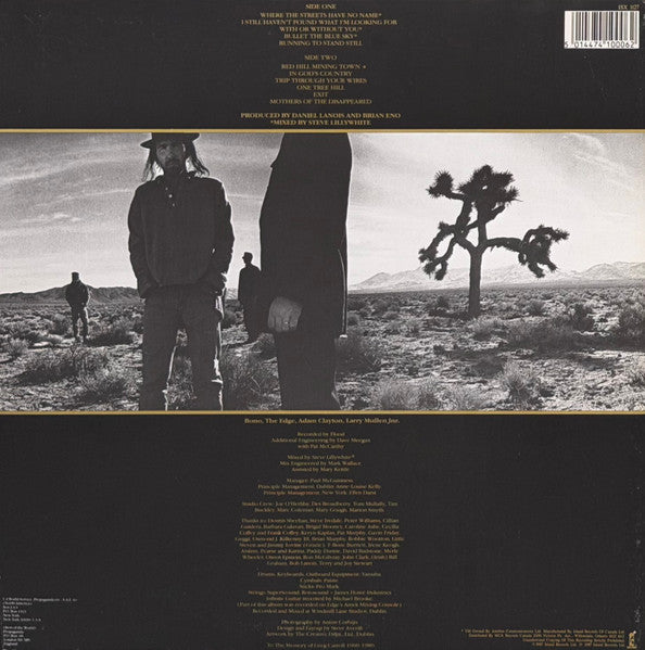 U2 - The Joshua Tree - 1987