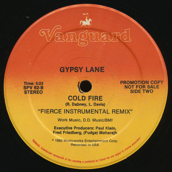 Gypsy Lane - Cold Fire - 1982