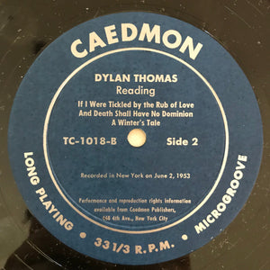 Dylan Thomas - Selections From The Writings Of Dylan Thomas Volume II - 1957