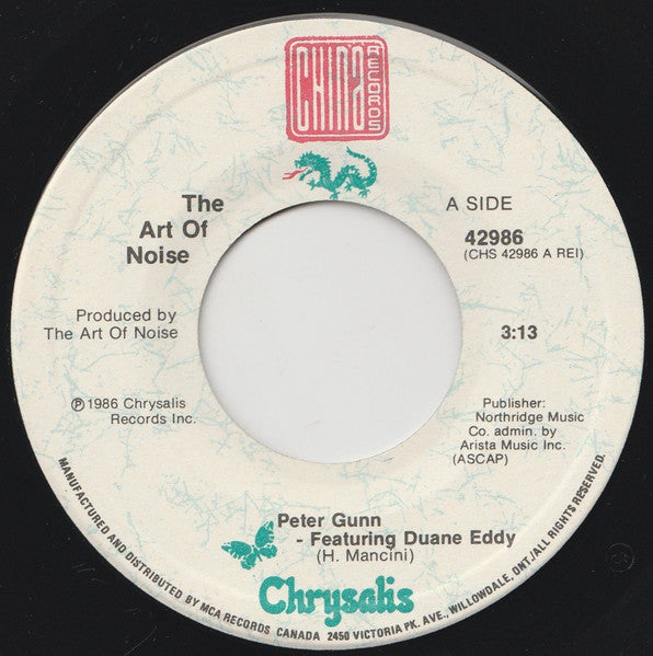 Art Of Noise, The Featuring Duane Eddy - Peter Gunn - 1986