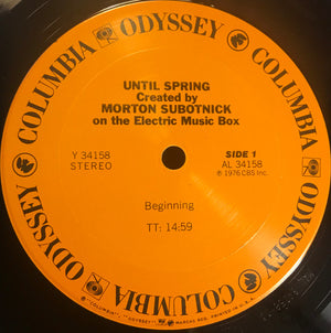 Morton Subotnick - Until Spring