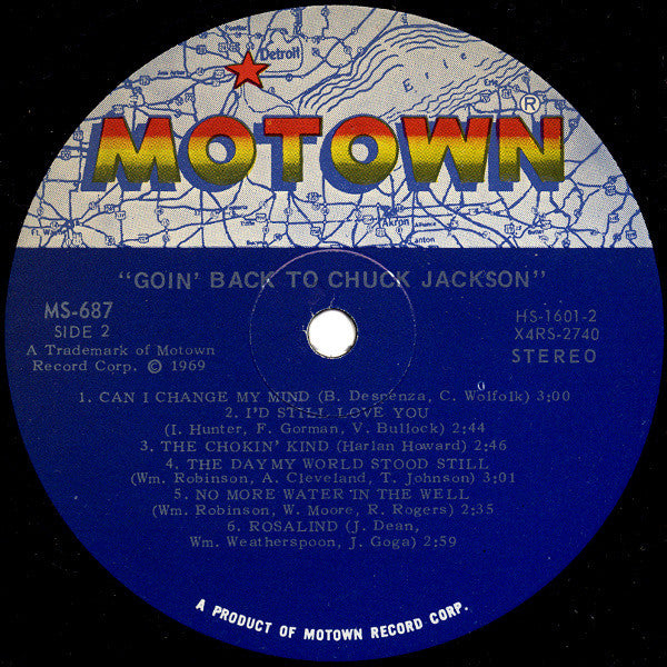 Chuck Jackson - Goin' Back To Chuck Jackson - 1969