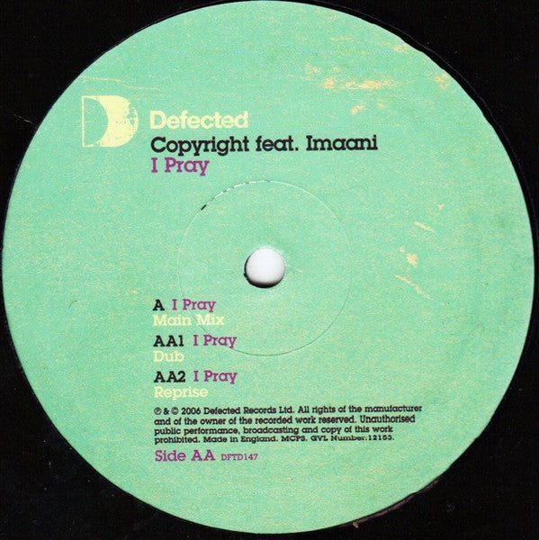 Copyright - I Pray