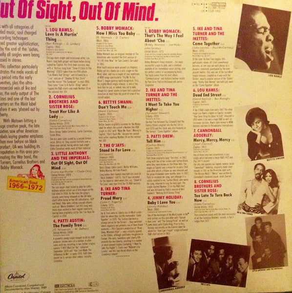 Various - Out Of Sight, Out Of Mind (American Soul: 1966-1972)