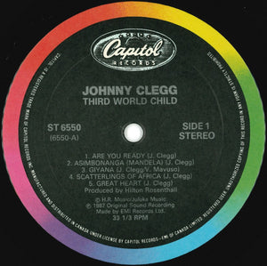 Johnny Clegg & Savuka - Third World Child - 1987