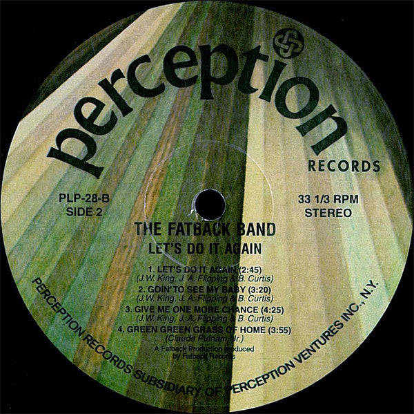 Fatback Band, The - Let's Do It Again -