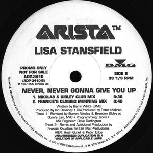 Lisa Stansfield - Never, Never Gonna Give You Up - 1997