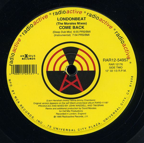 Londonbeat - Come Back (The Morales Mixes) - 1995