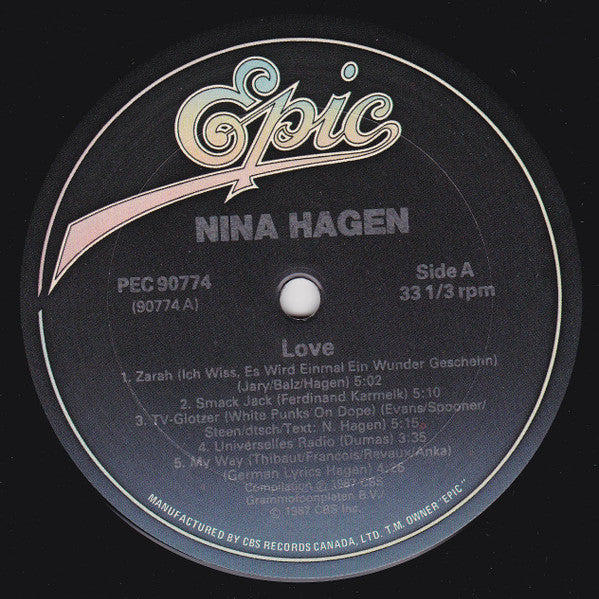 Nina Hagen - Love - 1988
