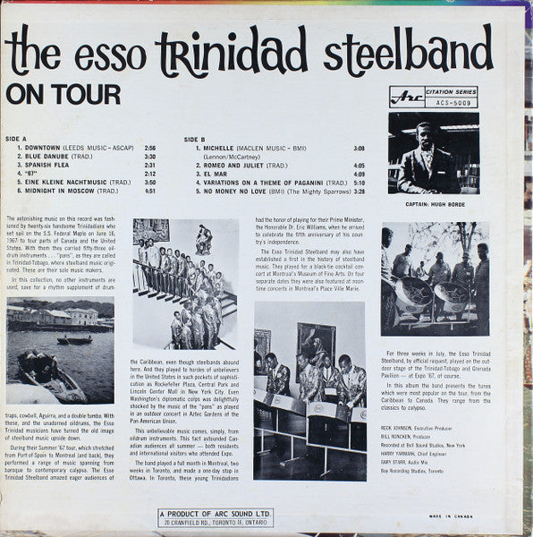 The Esso Trinidad Steel Band - On Tour