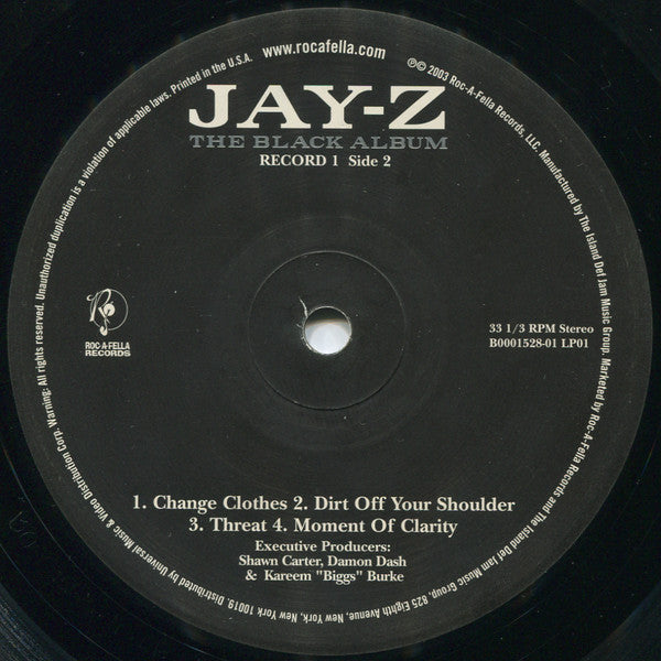 Jay-Z - The Black Album - 2003