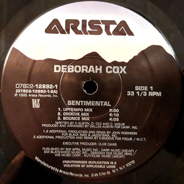 Deborah Cox - Sentimental - 1995