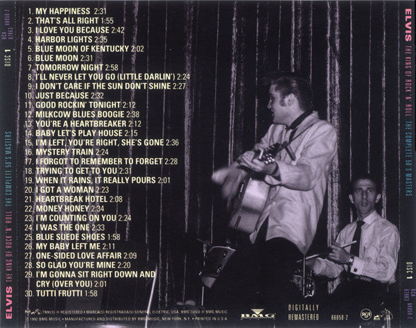 Elvis Presley - The King Of Rock 'N' Roll: The Complete 50's Masters - 1992