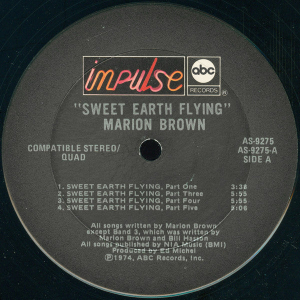 Marion Brown - Sweet Earth Flying - 1974