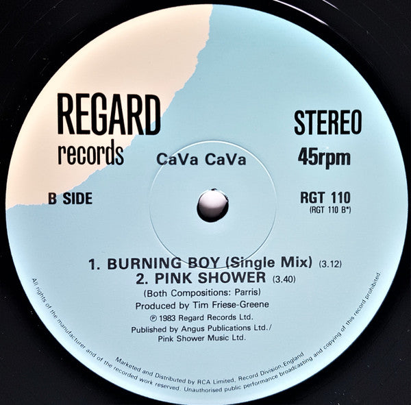 CaVa CaVa - Burning Boy - 1983