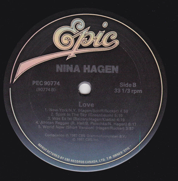 Nina Hagen - Love - 1988