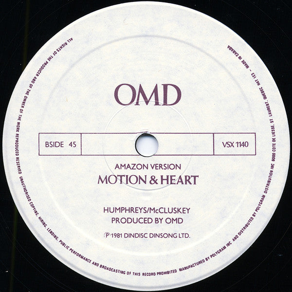 Orchestral Manoeuvres In The Dark - Extended Souvenir - 1981