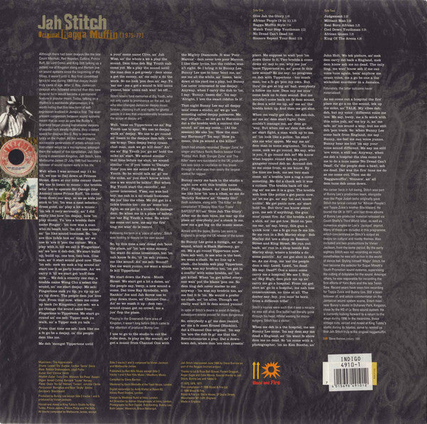 Jah Stitch - Original Ragga Muffin (1975-77) - 1996