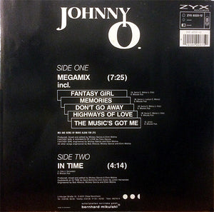 Johnny O - Megamix Vinyl Record