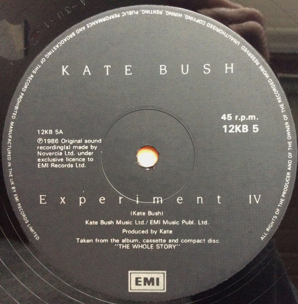 Kate Bush - Experiment IV - 1986